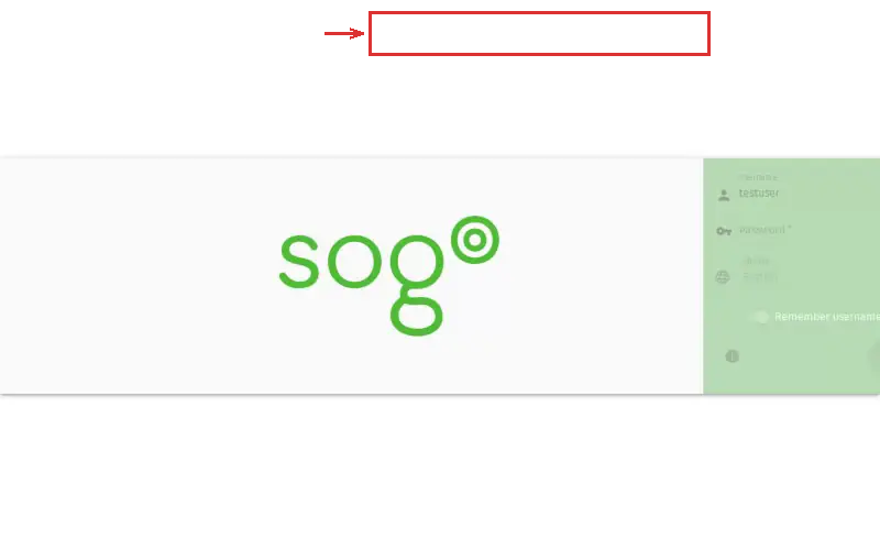 Opening and using global search in SOGo 5
